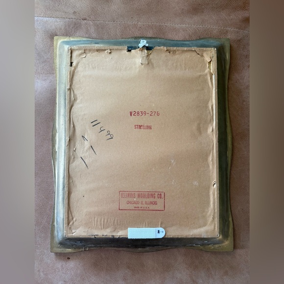 Impressionist Cherry Jeffe Huldah Framed Print Cafe Promenade Illinois Moulding - Picture 5 of 5